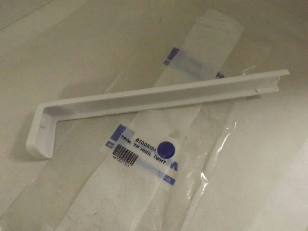 MAYTAG WHIRLPOOL REFRIGERATOR 67005131 TOP HANDLE TRIM NEW MAYTAG WHIRLPOOL REFRIGERATOR 67005131 TOP HANDLE TRIM NEW